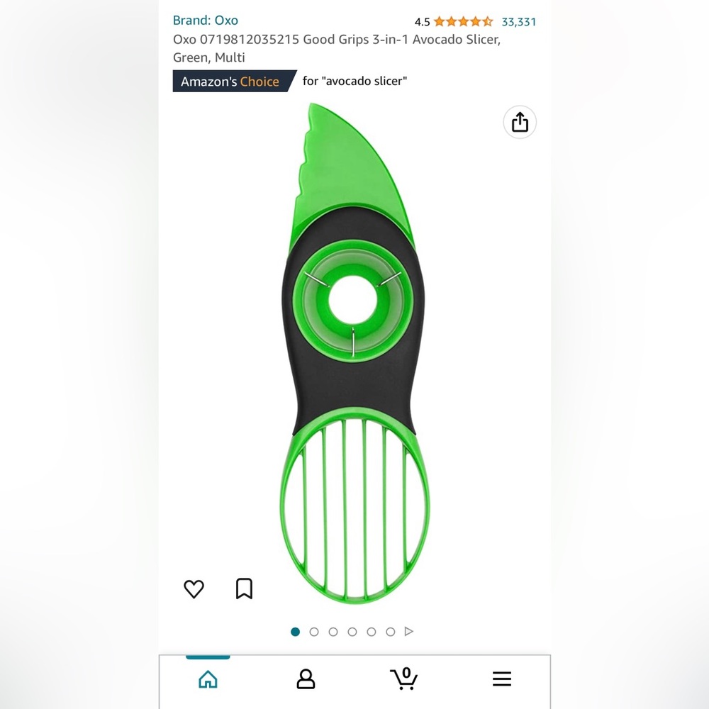⭐️ 2/15$ Oxo Good Grips 3-in-1 Avocado Slicer